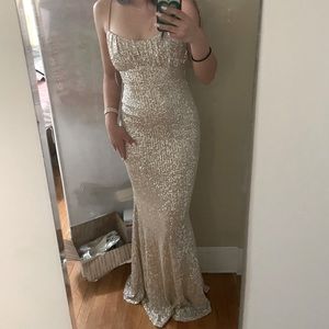 Windsor Arely Formal Sequined Prom Dress XS